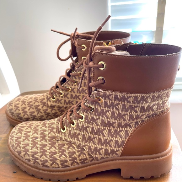 Michael Kors Combat Boots - Picture 2 of 9